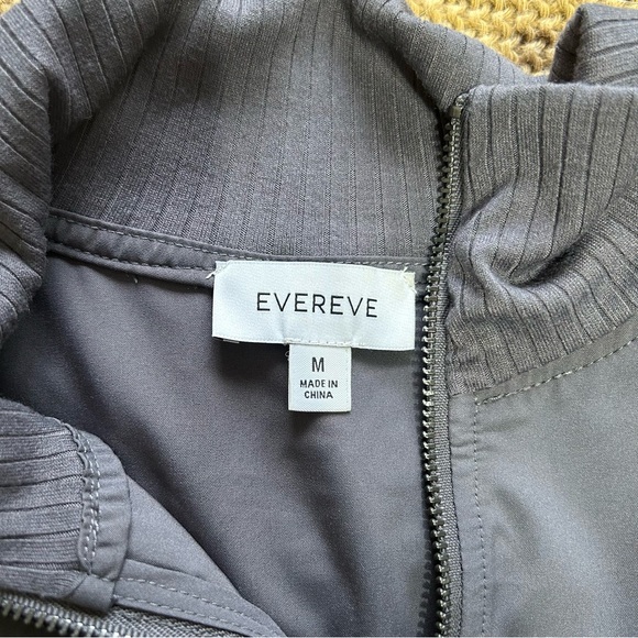 EVEREVE Charcoal Gray Quarter Zip Scout Athletic Dress - Size M - Picture 5 of 8